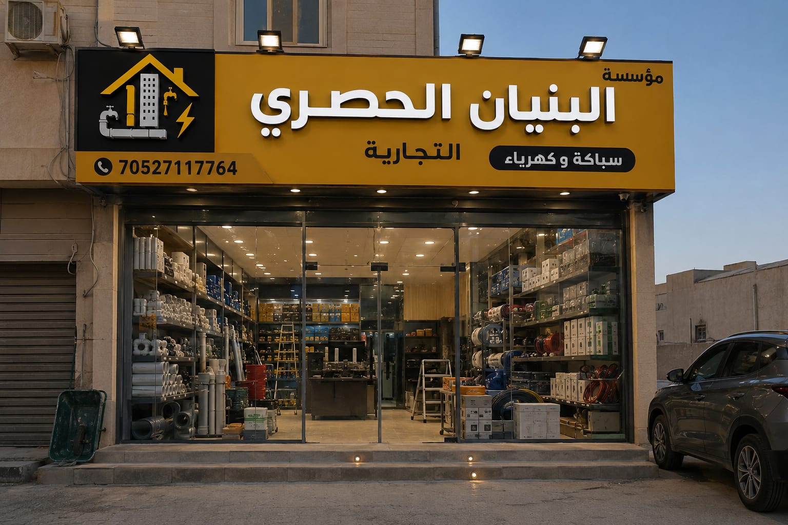 واجهة مؤسسة البنيان الحصري